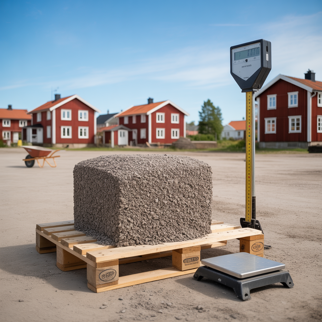 3.Hur mycket vager en kubikmeter grus
