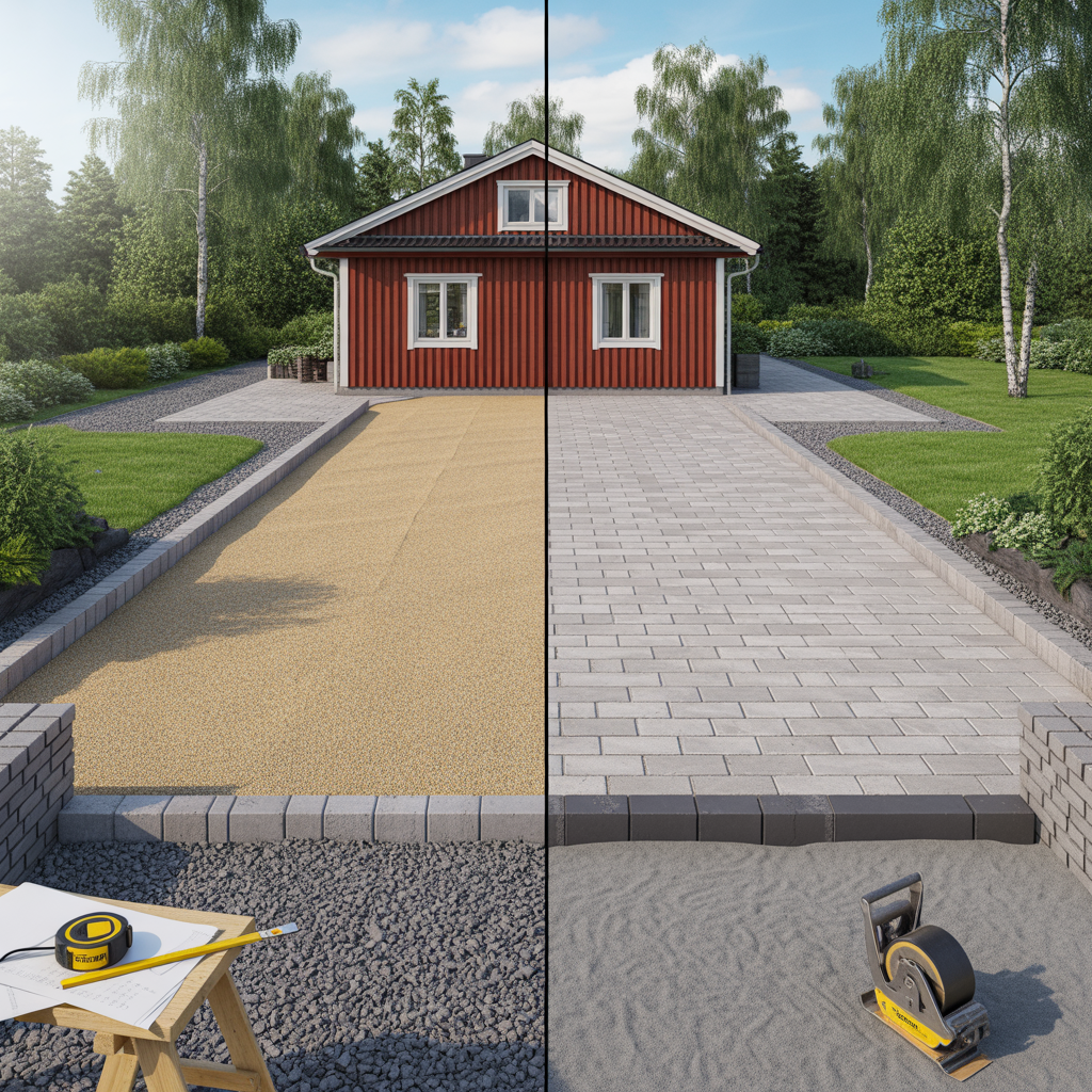 sattsand eller stenmjol under marksten jamforelse och kostna