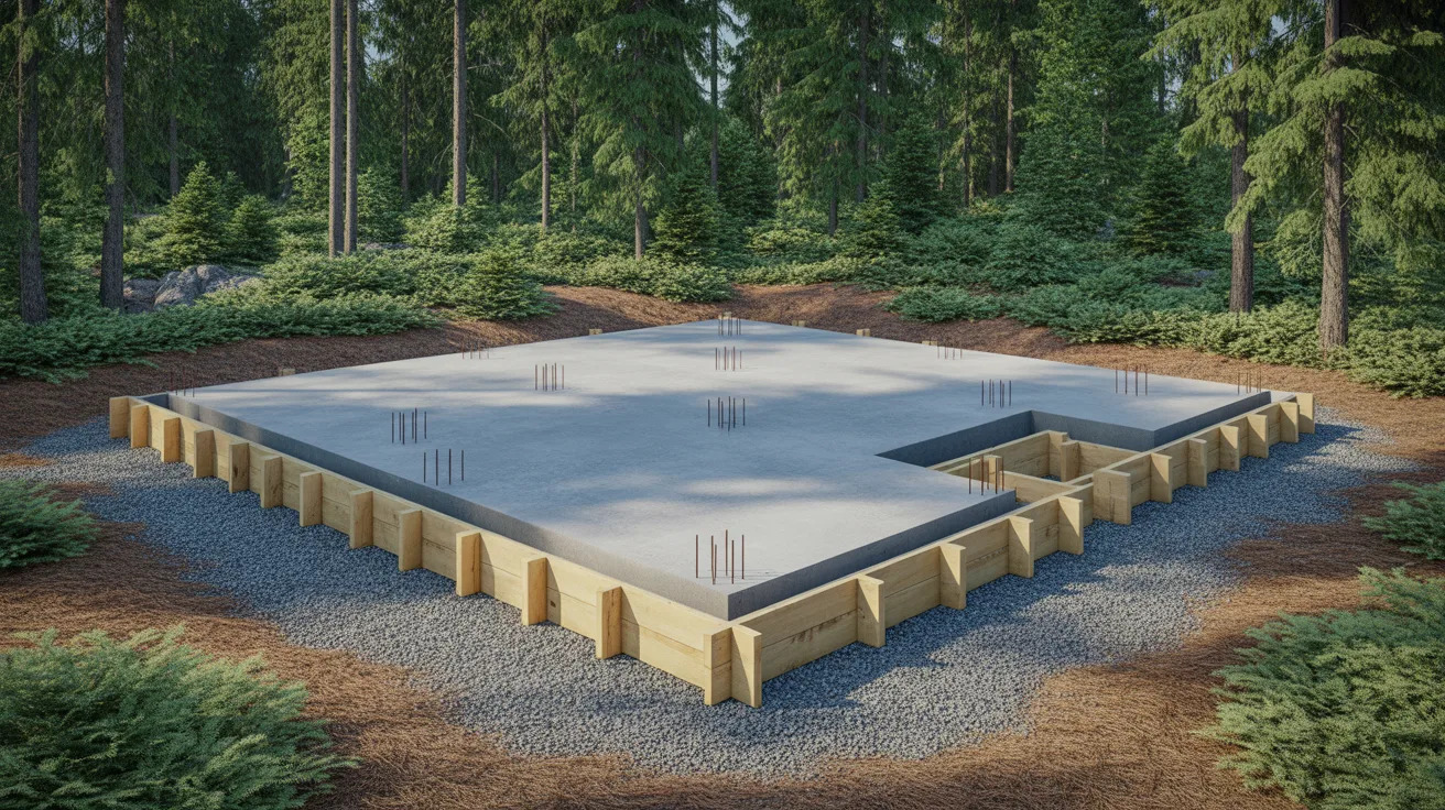 Anlägga Husgrund & Gjutning Betongplatta