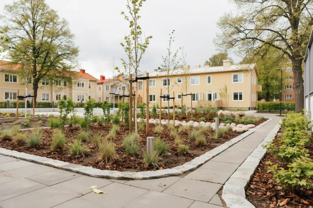 nyanl ggning av dagvattenmagasin med infiltration i hageby norrk ping